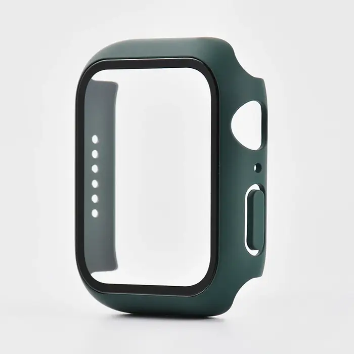 Verre trempé + couvercle pour Apple Watch série 10 9 8 7 6 5 4 SE, Film de protection d'écran pour I