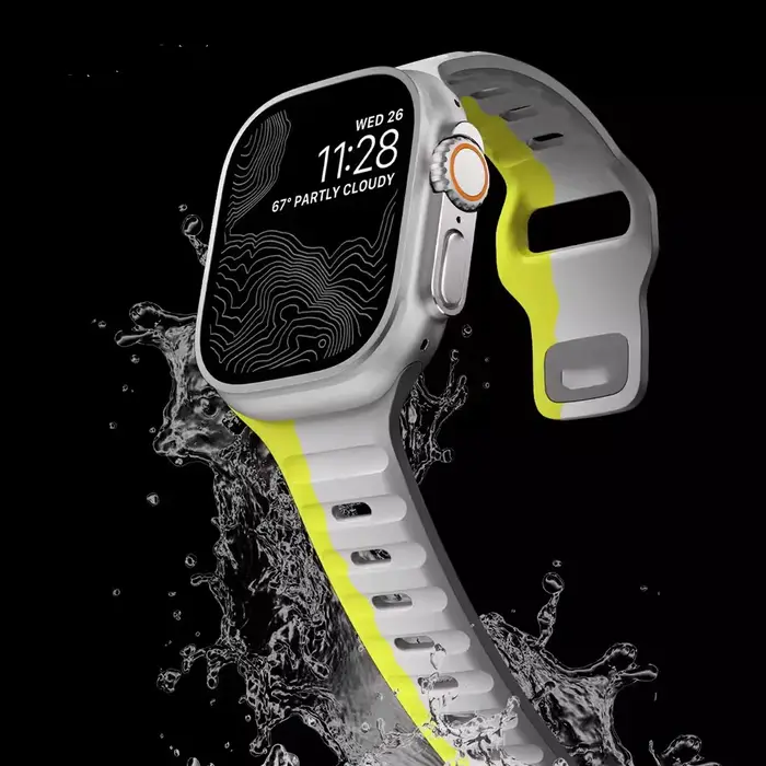Bracelet en Silicone souple pour Apple Watch