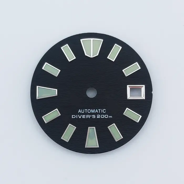 Cadran de montre Manbushijie 29 mm noir