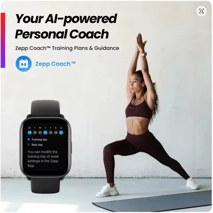 Montre connectée Amazfit Active 42 mm - Design ultra-léger