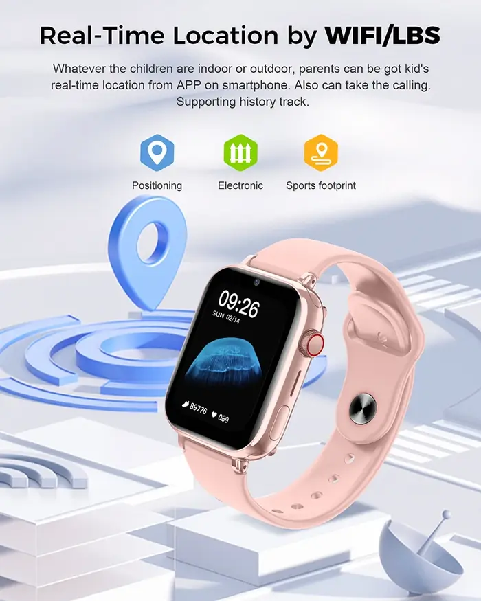 Nouvelle montre connectée 4G pour enfants