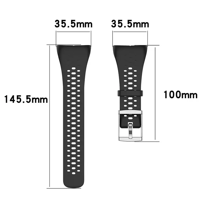 Pour Polar M400 M430 GPS course M 400 300 Bracelet en Silicone souple respirant