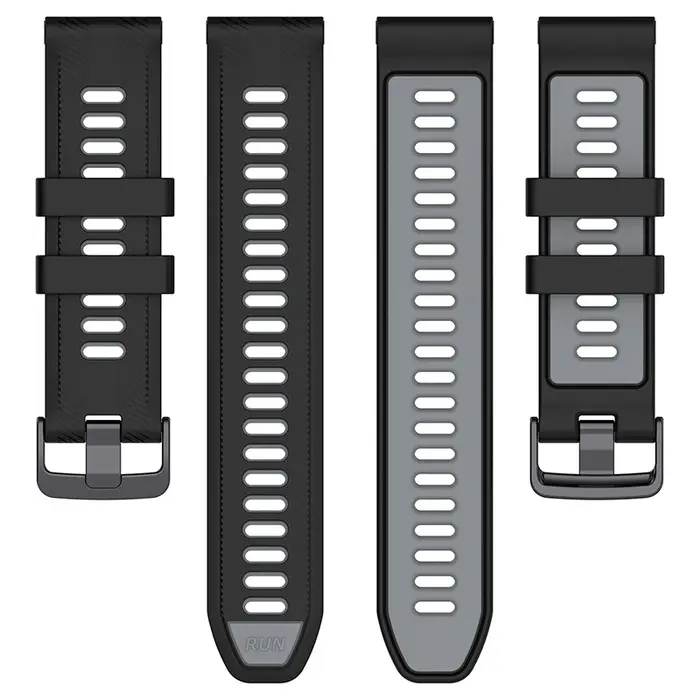 Bracelet de montre en Silicone pour course à pied, bracelet de sport étanche pour Garmin Forerunner 965 955 745