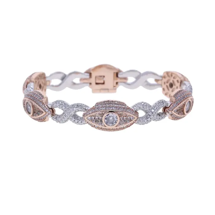 Bracelet à maillons infini pour hommes et femmes
