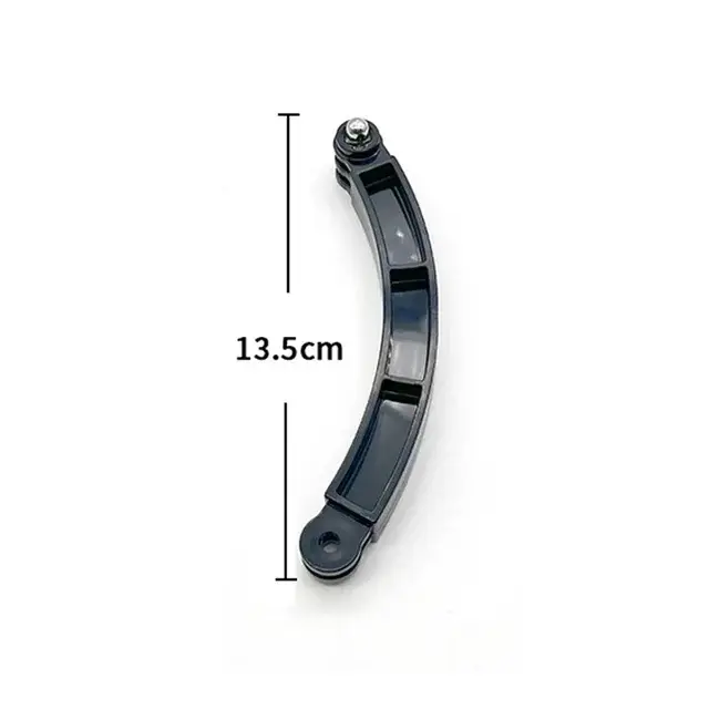 Pour Gopro 13 accessoires auto-Selfie bâton casque bras Extension incurvée 3 voies