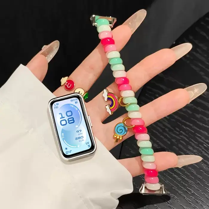 Bracelet Scrunchie pour HUAWEI Band 8/9/10/11/11 Pro