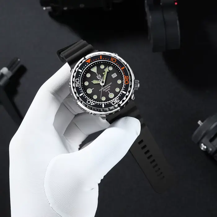 QINGXIYA – montre de sport à Quartz pour hommes, bracelet en Silicone, étanche, lumineuse, avec Date