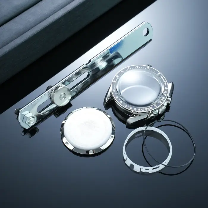 Cadran de 42 mm, boîtier de montre en acier inoxydable 304 amélioré