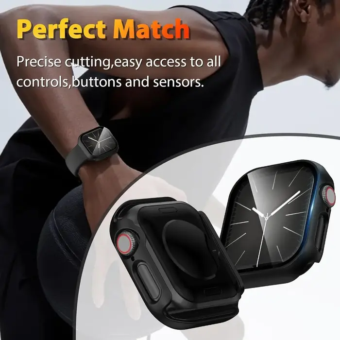 Étui pour Apple Watch 42mm 46mm 41mm 45mm 40mm 44mm