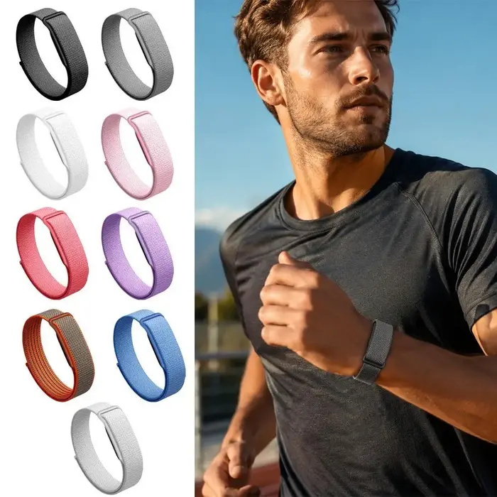 Bracelet de sport en nylon tressé pour Google Fitbit Air