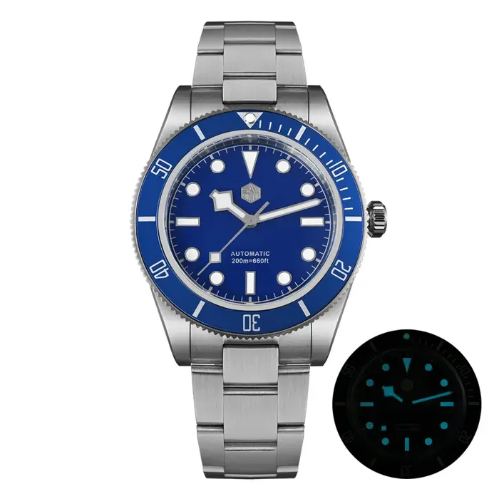 San Martin – montre de plongée rétro de luxe pour hommes