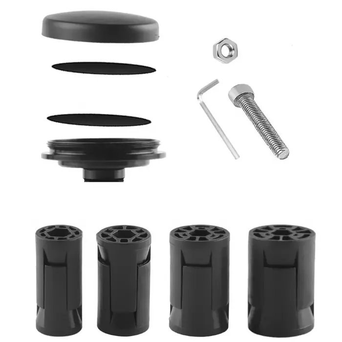 1 ensemble de support de traceur GPS pour fourche avant de vélo/fixation sur tube diagonal