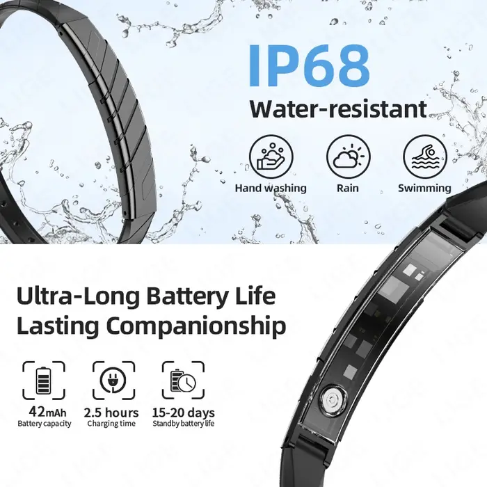 Bracelet connecté pour hommes et femmes
