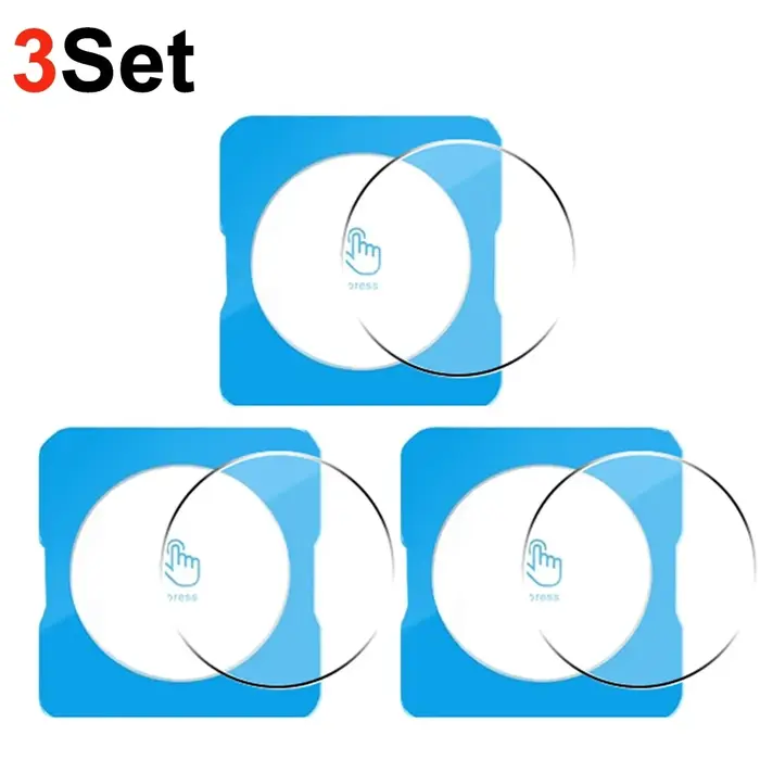 1/2/3/4 ensemble de Films en verre trempé pour Samsung Galaxy Watch Ultra 2025 47mm protecteurs d'écran anti-rayures avec Kit facile à installer
