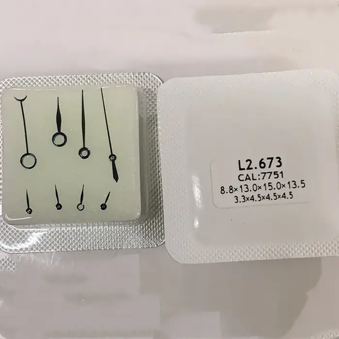 Accessoires de montre aiguilles de mouvement ETA7751
