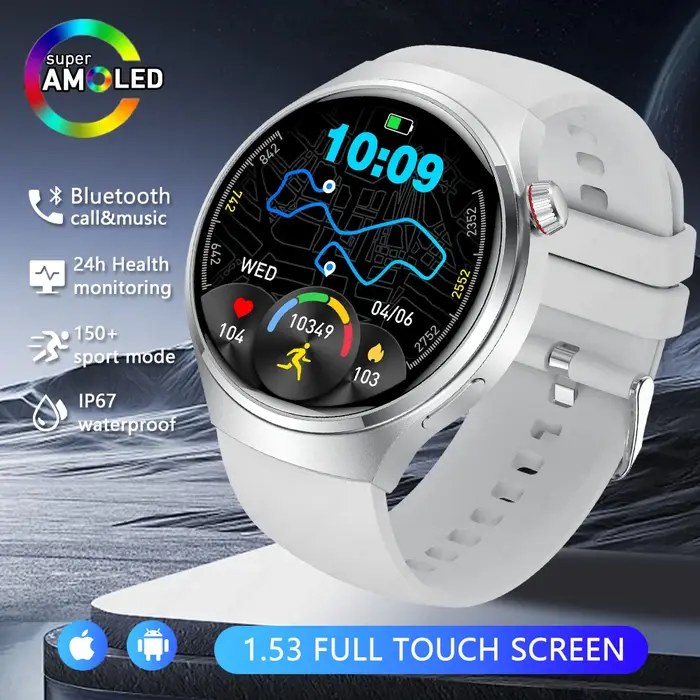 Nouvelle Montre Connectée 4 Pro GPS 2026 pour Hommes