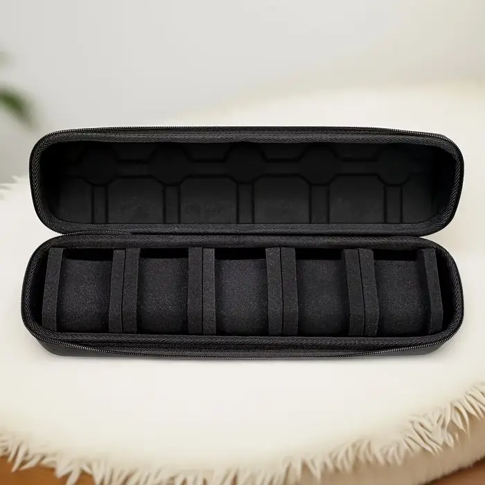 Boîte de rangement pour montres, pour le voyage, 5 emplacements, organiseur portable, étui de voyage
