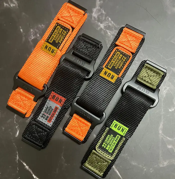 Suunto7 24mm Bracelet à boucle en Nylon pour Suunto9/9baro/Spartan Sport