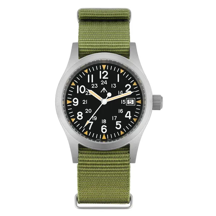 Militado ML05 38mm montre de terrain militaire Ronda 515 mouvement à Quartz dôme saphir cristal étanche 100M montres Super lumineuses