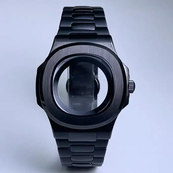Bracelet et boîtier en acier pour montre Nautilus de 40 mm, fabriqués en acier 914L de haute qualité