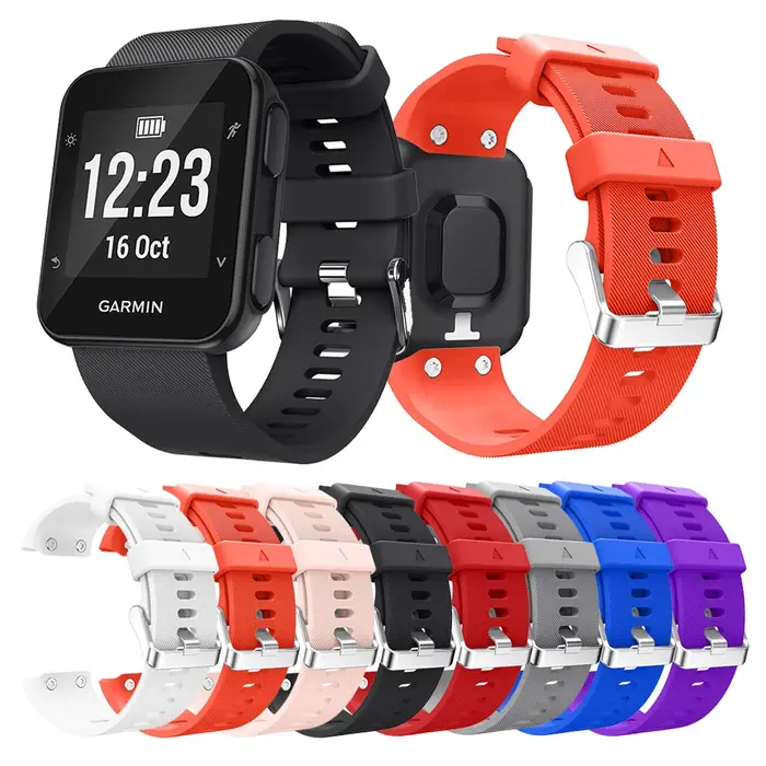 Bracelet de sport en silicone pour Garmin Forerunner 35