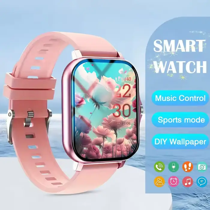 Nouvelle Montre Connectée Multifonctionnelle 2026 pour Hommes et Femmes, Bluetooth, Appels, Musique,