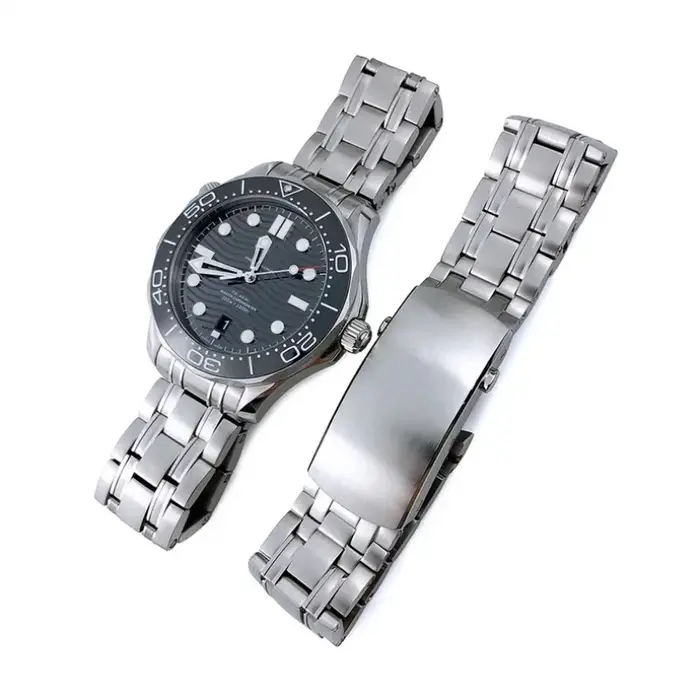 Bracelet de montre en acier inoxydable de haute qualité
