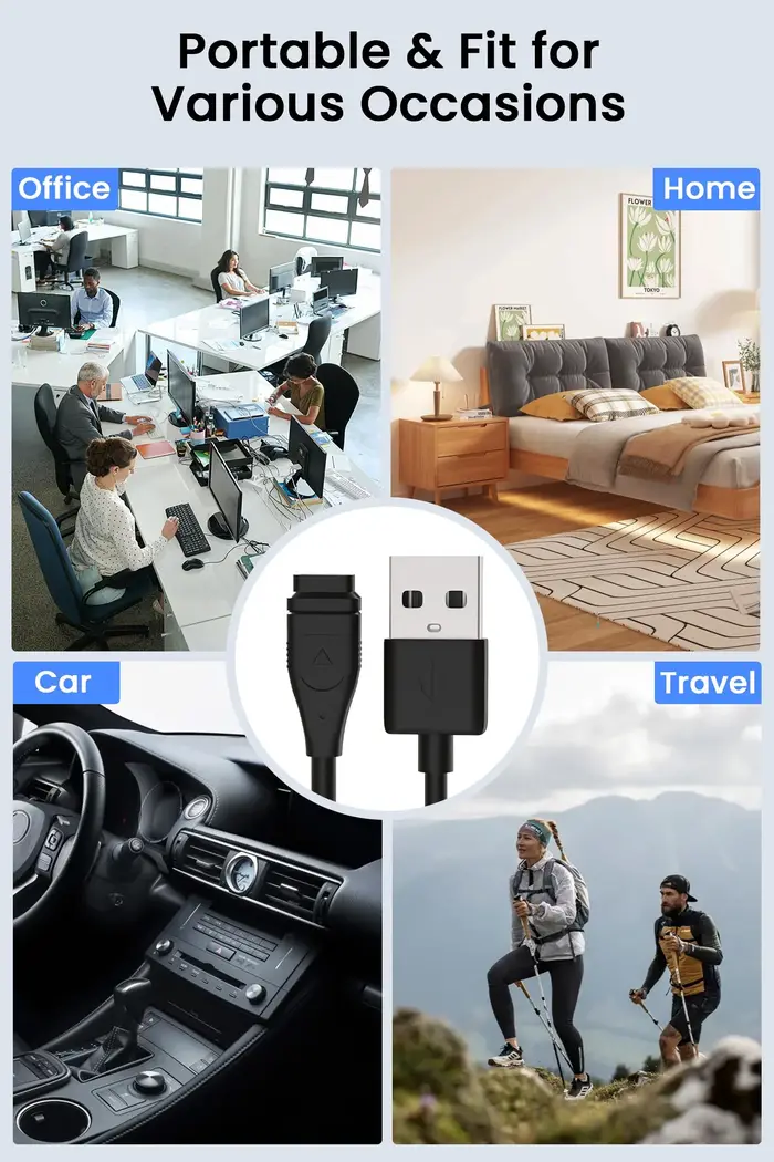 Câble de chargeur USB pour montre Coros, adaptateur de charge de type C, compatible avec Coros Pace2/3/Apex/Apex 2/Apex pro/Apex 2 pro/Vertix2