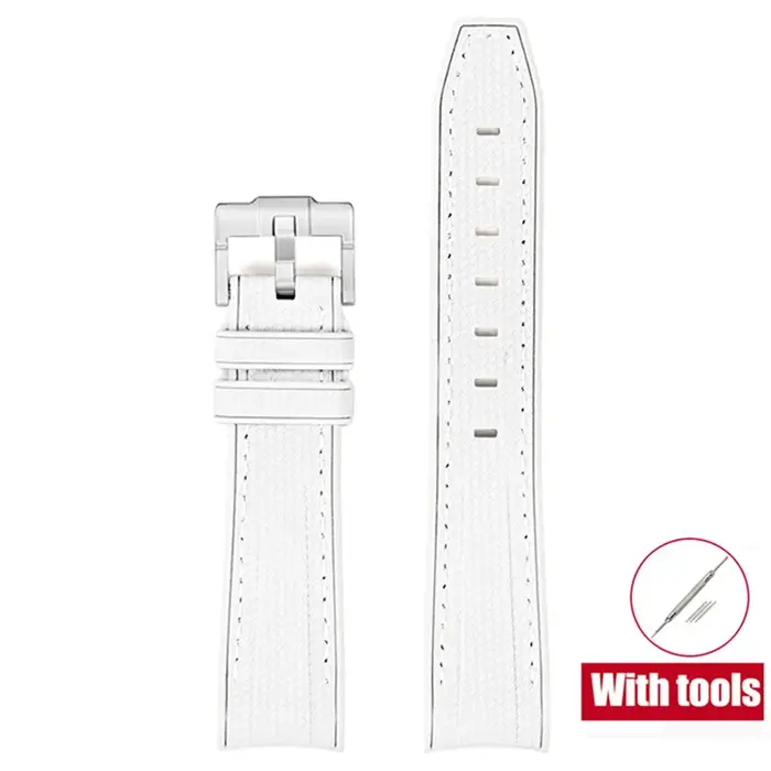 Bracelet de montre en caoutchouc pour Swatch X Omega Joint MoonSwatch