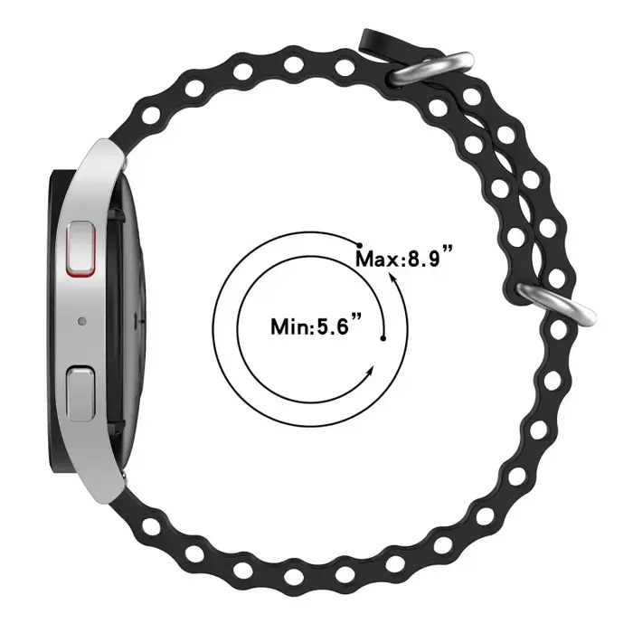 Bracelet en silicone Ocean pour Realme Watch 5
