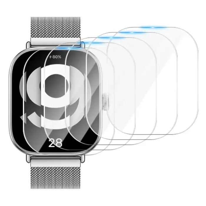 Verre trempé pour Xiaomi Redmi Watch 4 montre intelligente HD protecteur d'écran anti-rayures pour Mi