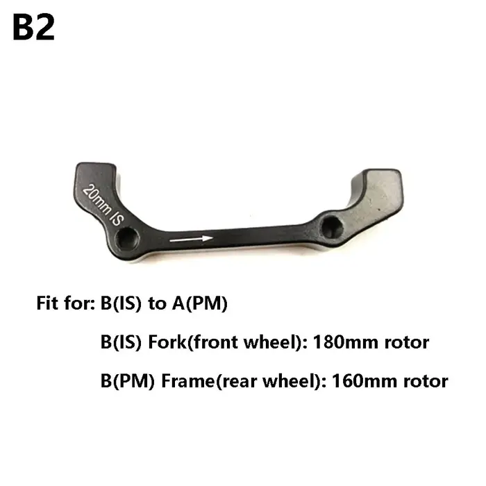 Adaptateur de montage de disque de frein VTT ultraléger