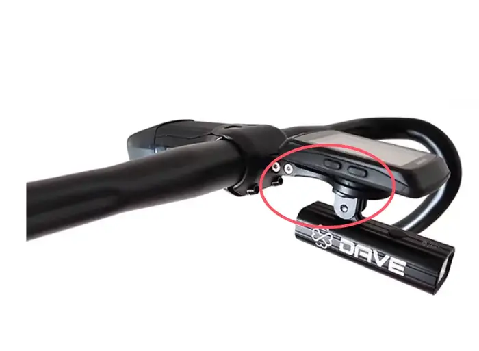 Support d'ordinateur de vélo en aluminium CNC