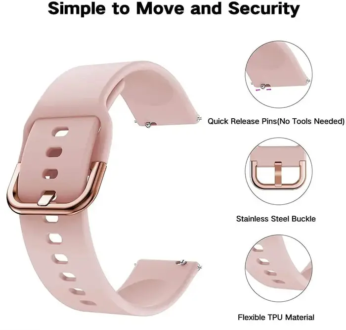 Bracelet Smartwatch en Silicone pour Amazfit