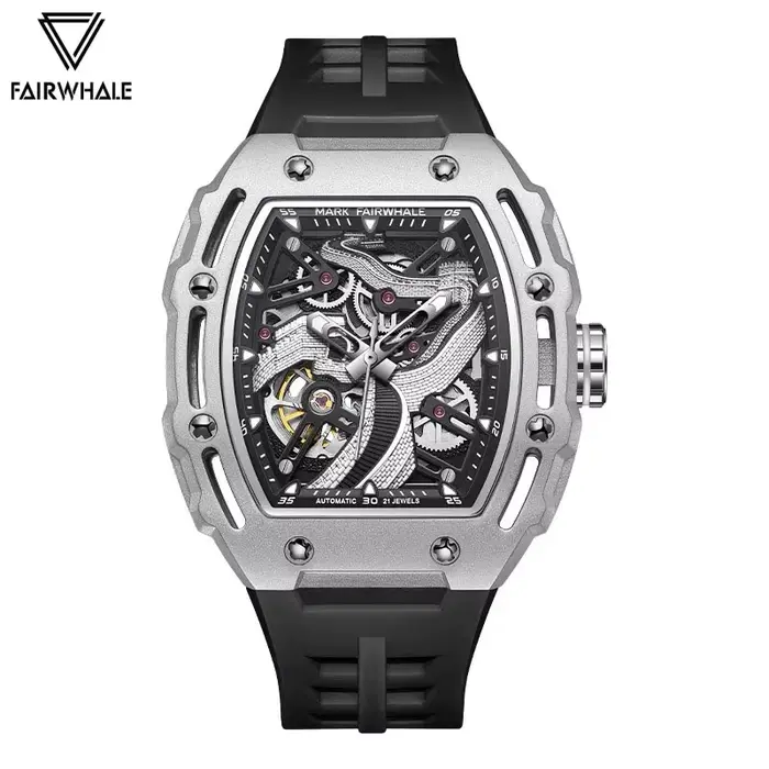 2024 montre automatique pour hommes marque Mark Fairwhale mode la grande muraille conception