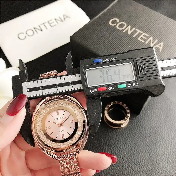 CONTENA célèbre marque de luxe modèle S dames montres mode doré concepteur femmes montre-bracelet tenue décontractée horloge Relogio Feminino