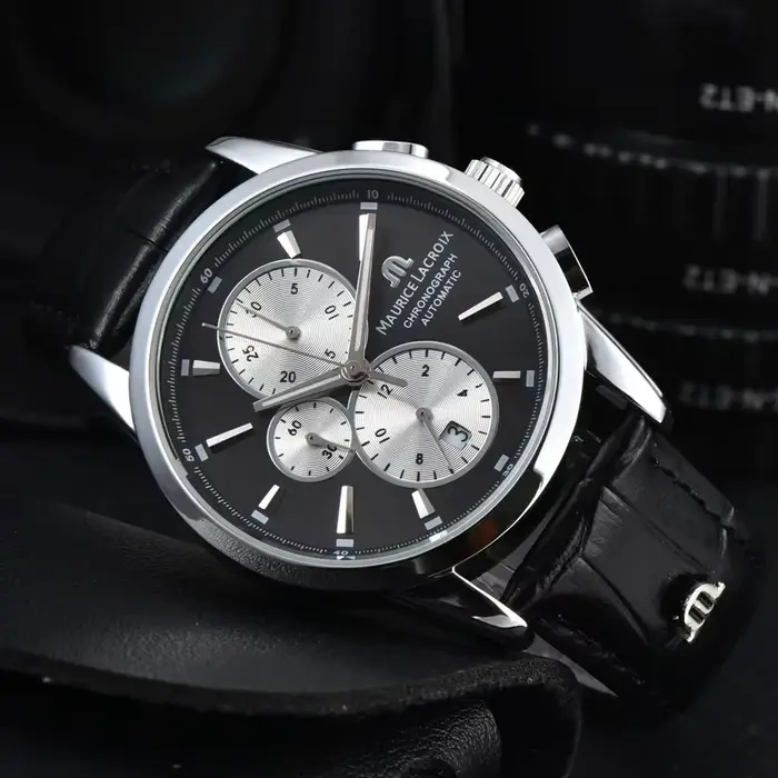 Montres de marque Maurice Lacroix de haute qualité pour hommes, chronographe multifonction, montre-b