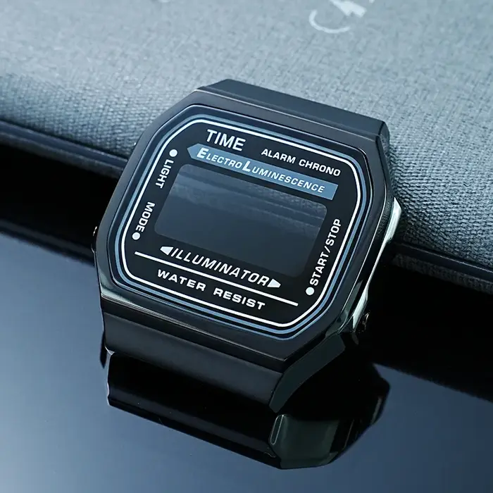 Boîtier en métal pour montre Casio A168WA
