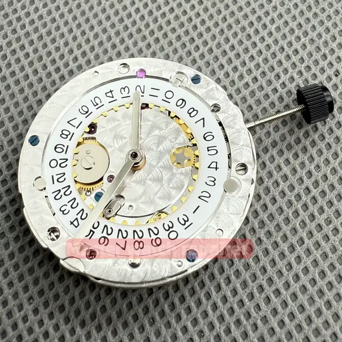 VSF 3135 mouvement mécanique automatique balancier bleu montre
