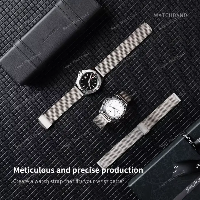 Bracelet de montre en acier titane ultraléger