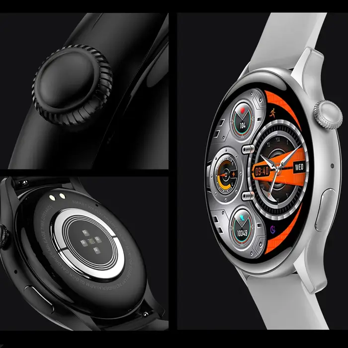Montre connectée AMOLED pour femmes, écran toujours afficher l'heure, traqueur de santé HD 466x466,