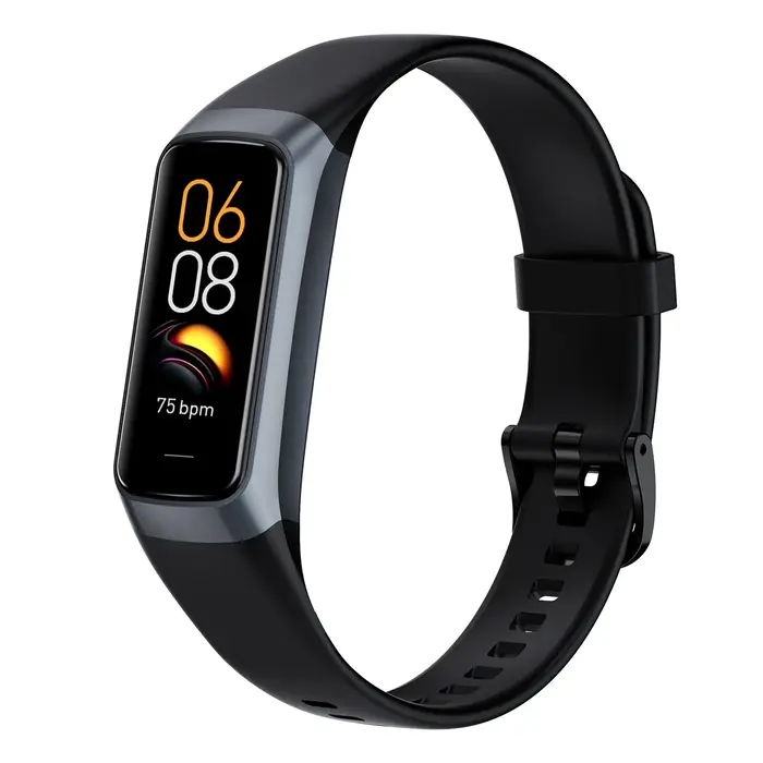 Montre connectée AMOLED avec moniteur de température corporelle, montre de fitness, montre de sport,