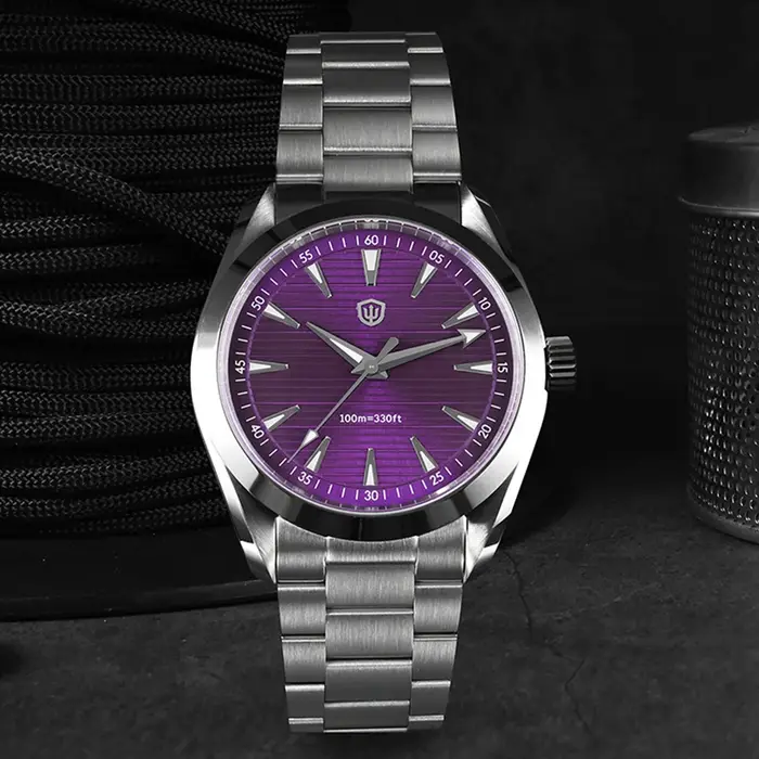 Watchdives WD0006 montre VH31 balayage deuxième mouvement dôme saphir cristal BGW9 lumineux 10Bar étanche 38mm montres Vintage