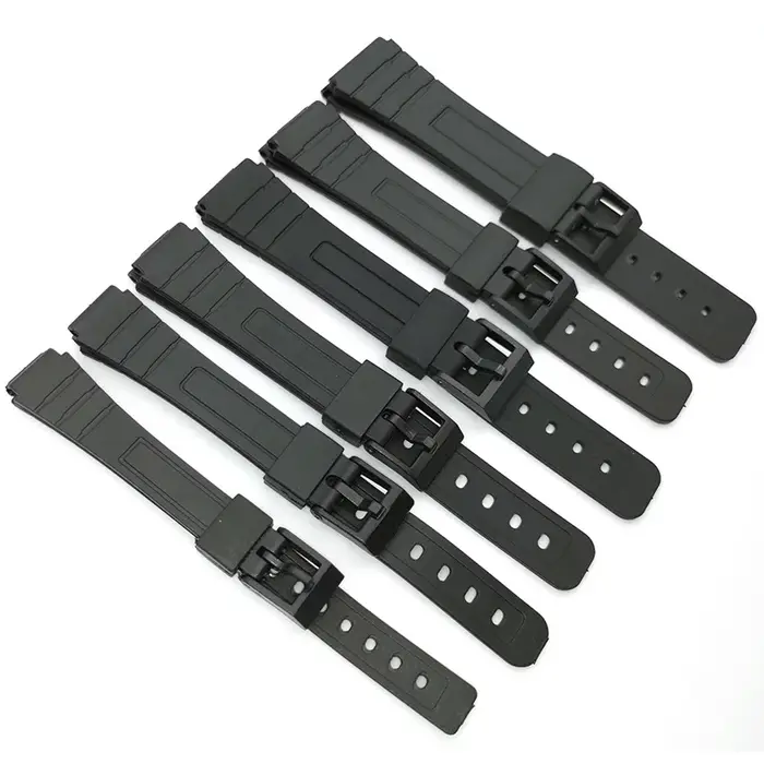 Bracelet de montre en plastique pour CASIO F-91W