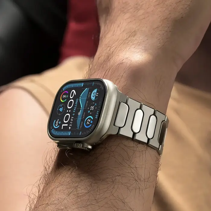 Bracelet de montre en titane pour Apple Watch Ultra 3/2/1 (49 mm)