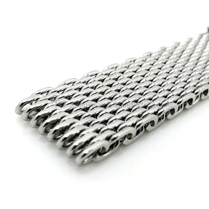 Bracelet de montre en acier maille requin pour Seiko 18mm 20mm 22mm 24mm