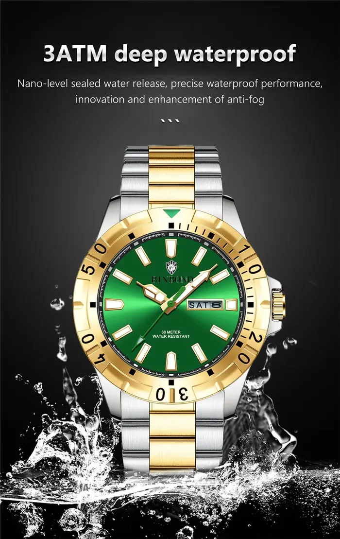 Montre numérique de grande taille de marque suisse de haute qualité pour hommes