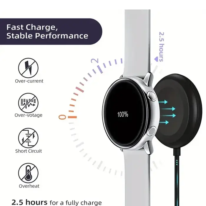 Chargeur pour Samsung Galaxy Watch compatible