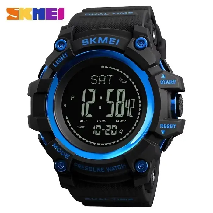 SKMEI 1358 altimètre météo Tracker étanche reloj hombre montres d'extérieur hommes pression boussole