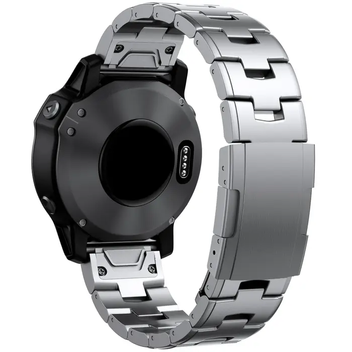 Bracelet de montre en métal titane à ajustement rapide